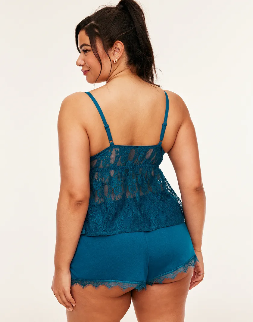 Niomi Dark Blue Plus sleepwear bundle Model 6