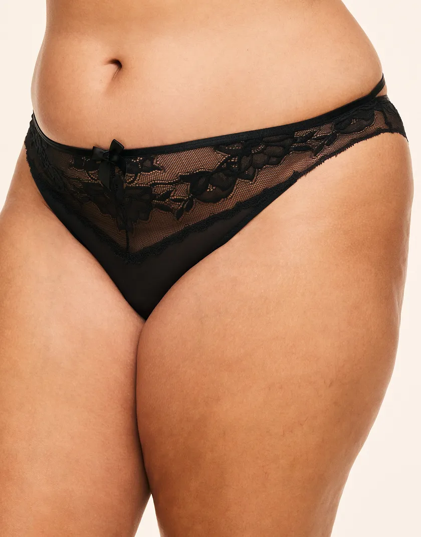 Azula Cheeky Black Plus panty bundle Model 5
