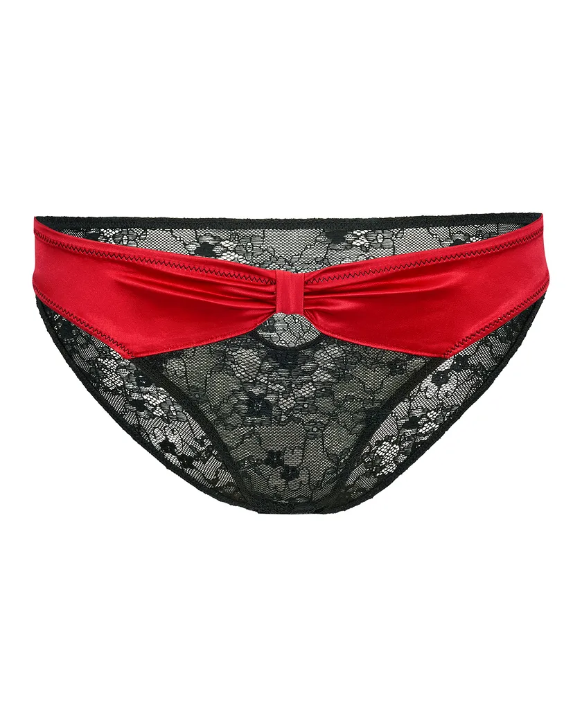 Eira Bikini Dark Red panty bundle Still 2