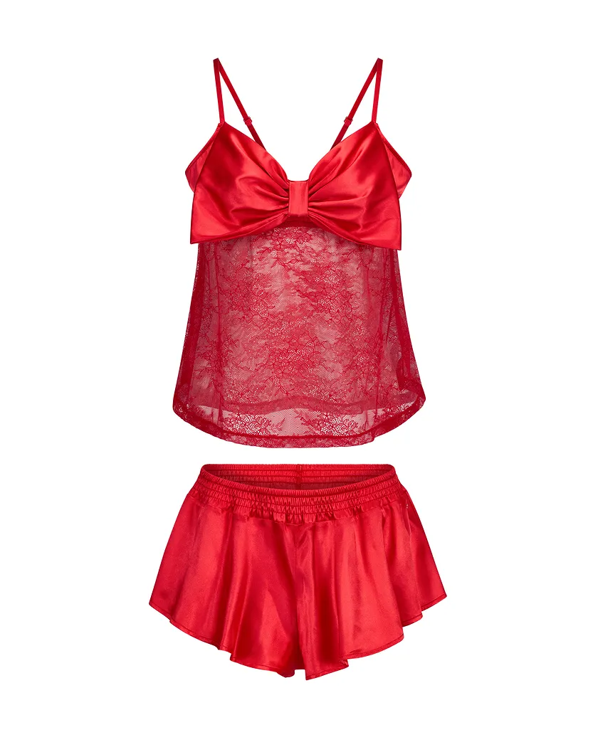 True Red Idrina PJ Set Still 2