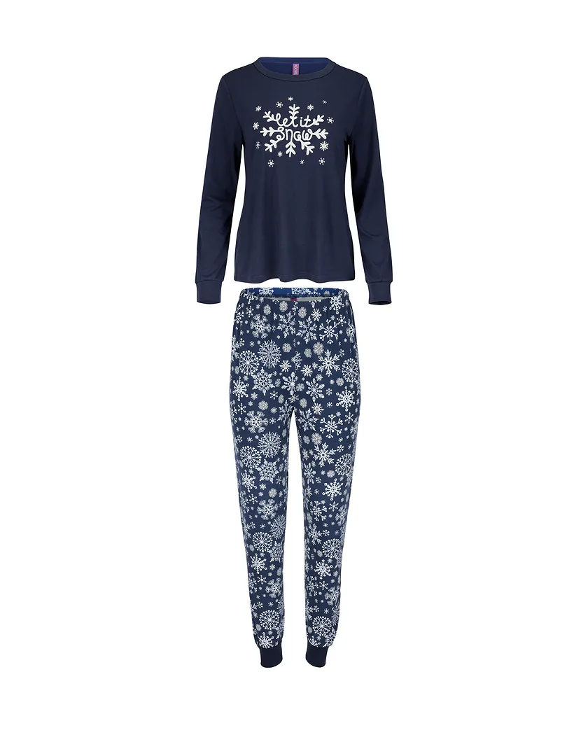 Womens PJ Convo Blue family pj bundle Still 3