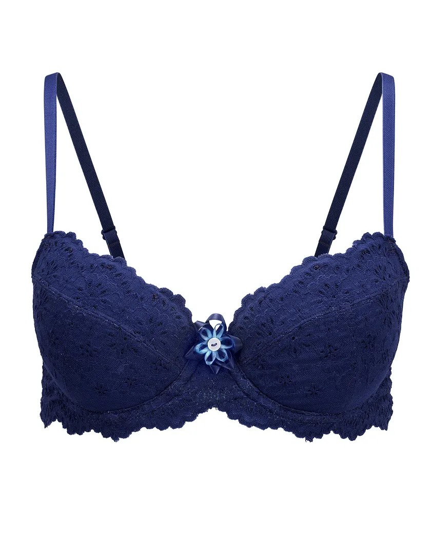 Lumi Dark Blue 2 Contour bra bundle Still 2