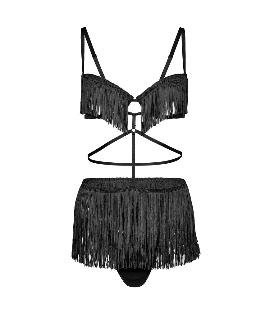 Neveah Black Unlined lingerie bundle Still 3