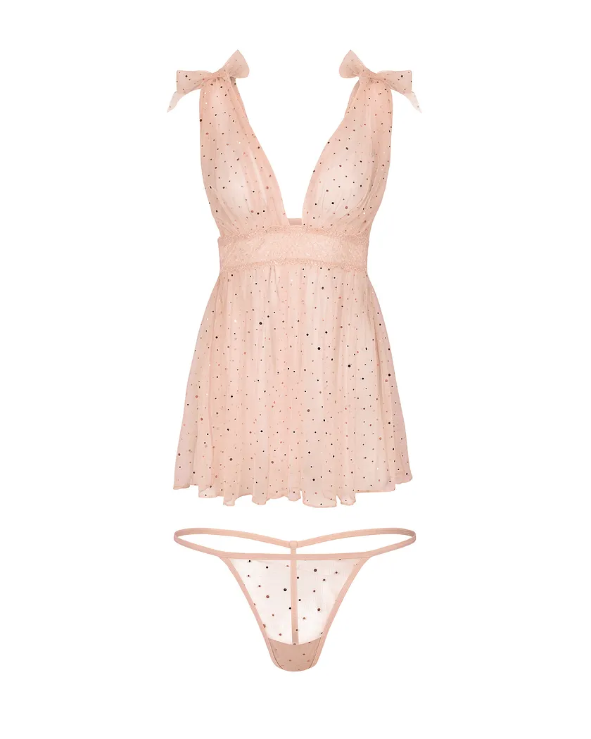 Novah Light Beige Unlined lingerie bundle Still 3