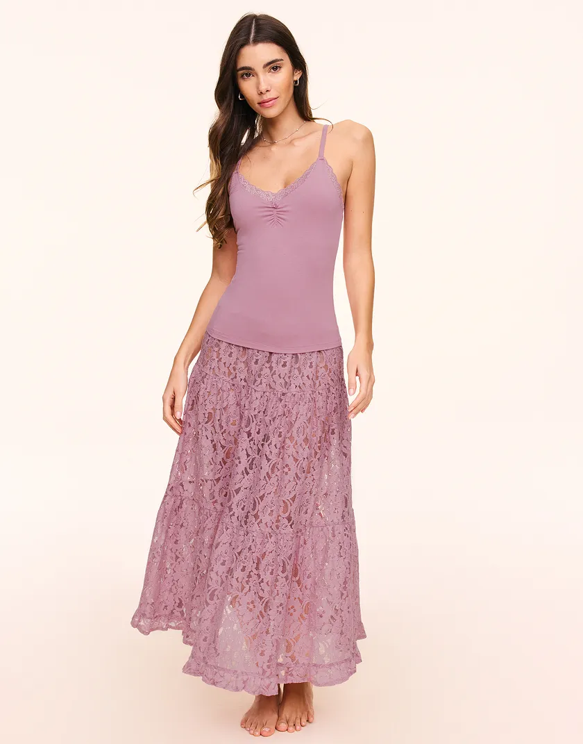 Isadora Medium Purple lounge bundle Model 6