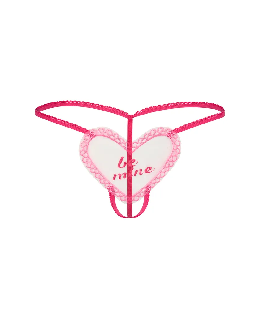 Cherish Crotchless Medium Pink panty bundle Still 3