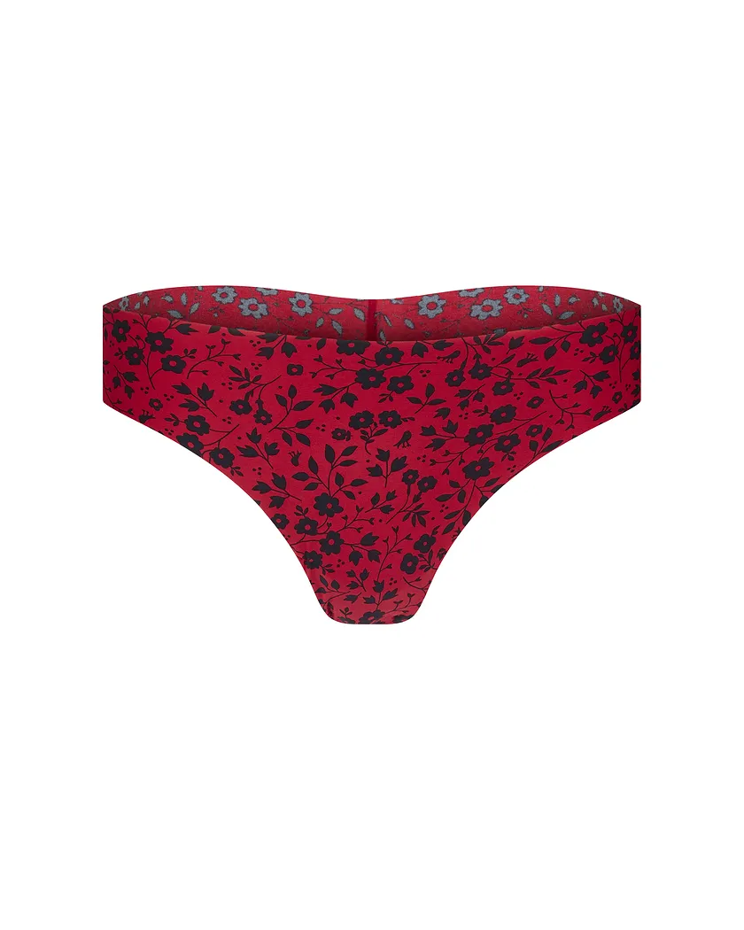 3-Pack Francine Invisible Thong Novelty Black panty pack Still 5