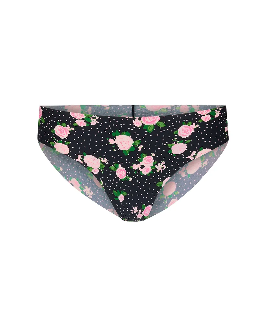 3-Pack Mabel Invisible Hipster Floral Pink Plus panty pack Still 4