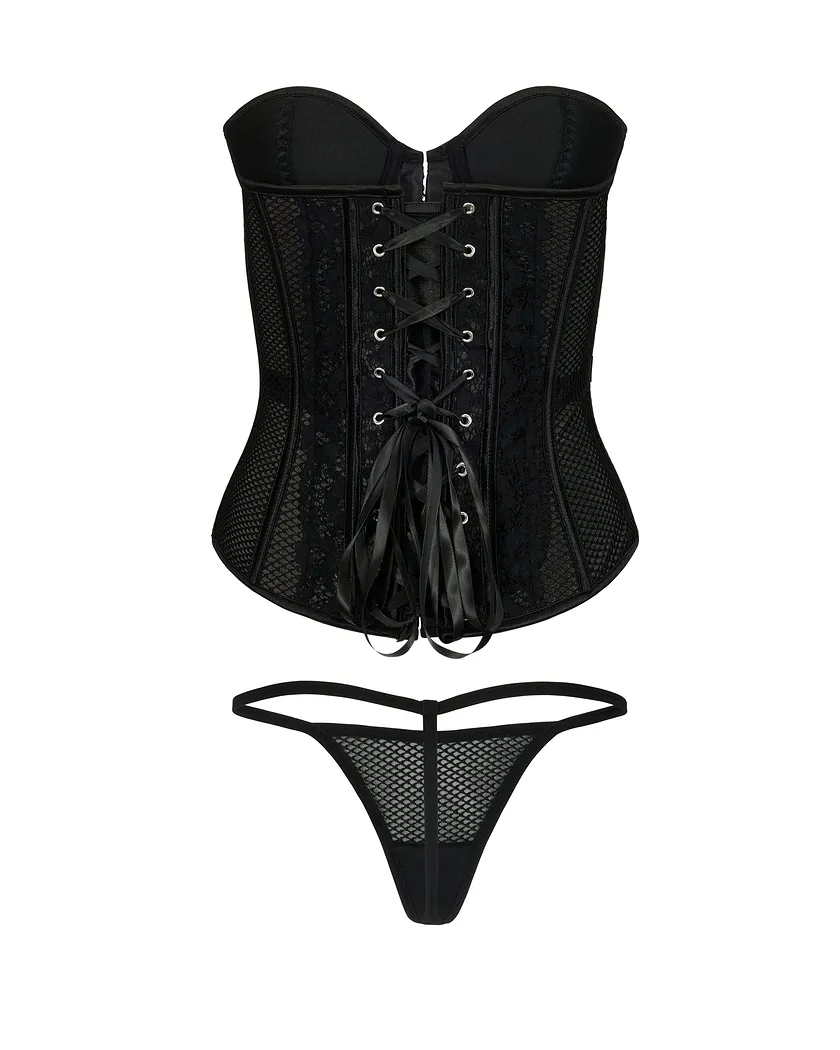 Padma Black Contour corset bundle Still 8