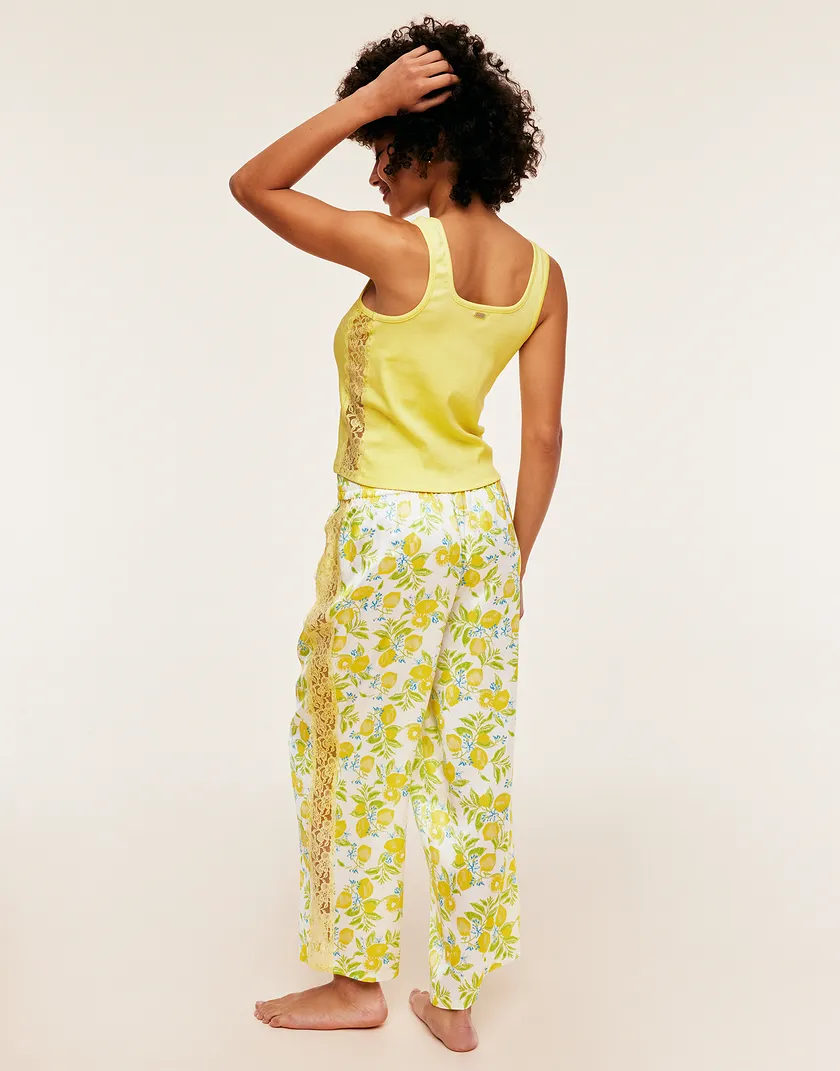 Delenia Light Yellow sleepwear bundle Model 4