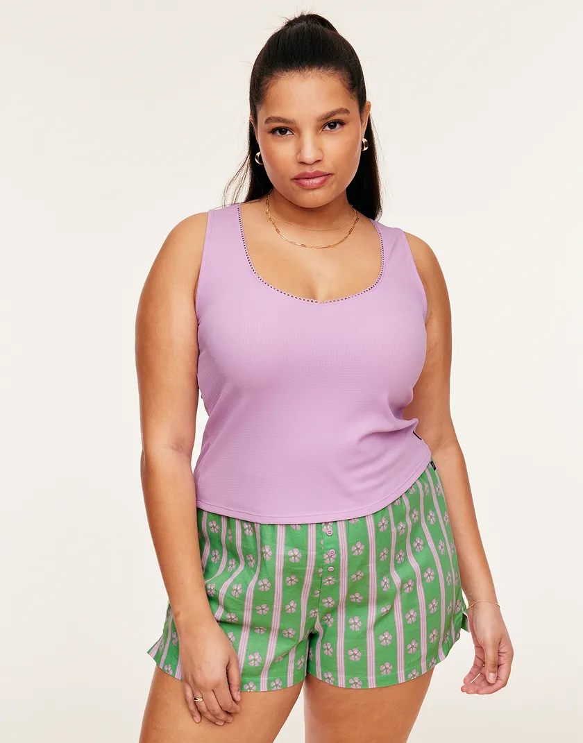 Maite Medium Purple Plus Unlined sleepwear bundle Model 2