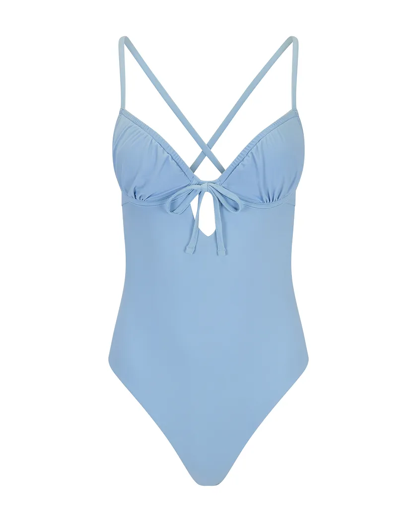 Annabee Medium Blue Unlined swimwear bundle Still 3