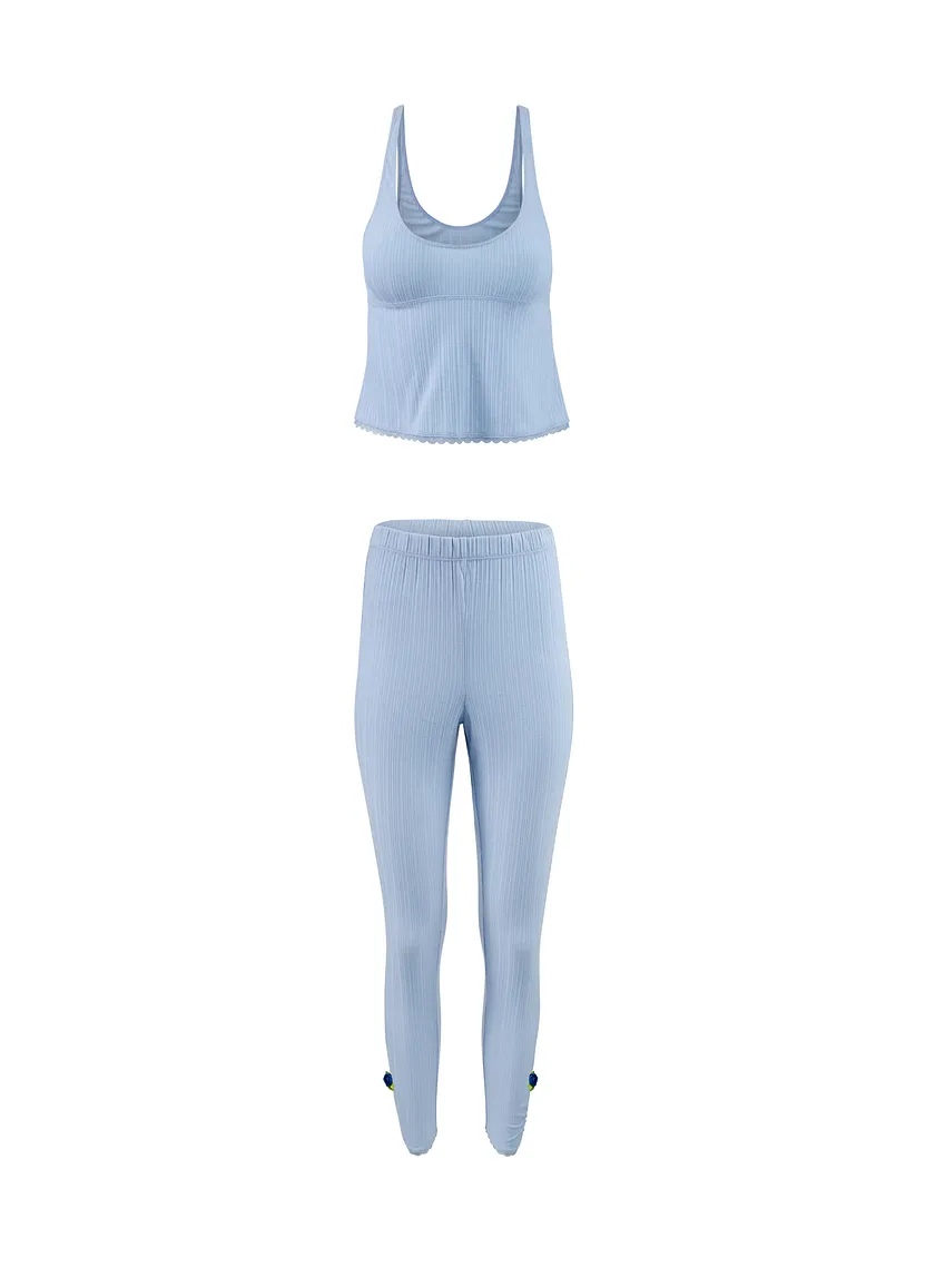 Gema Medium Blue sleepwear bundle Still 3