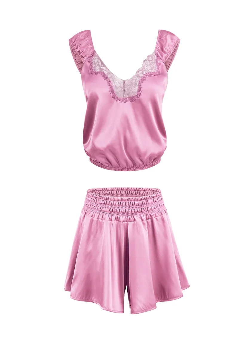 Aarie Medium Purple lounge bundle Still 2