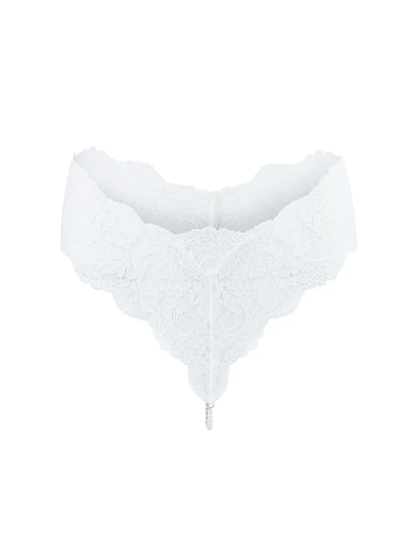 Aster Pearl Thong White panty bundle Still 3