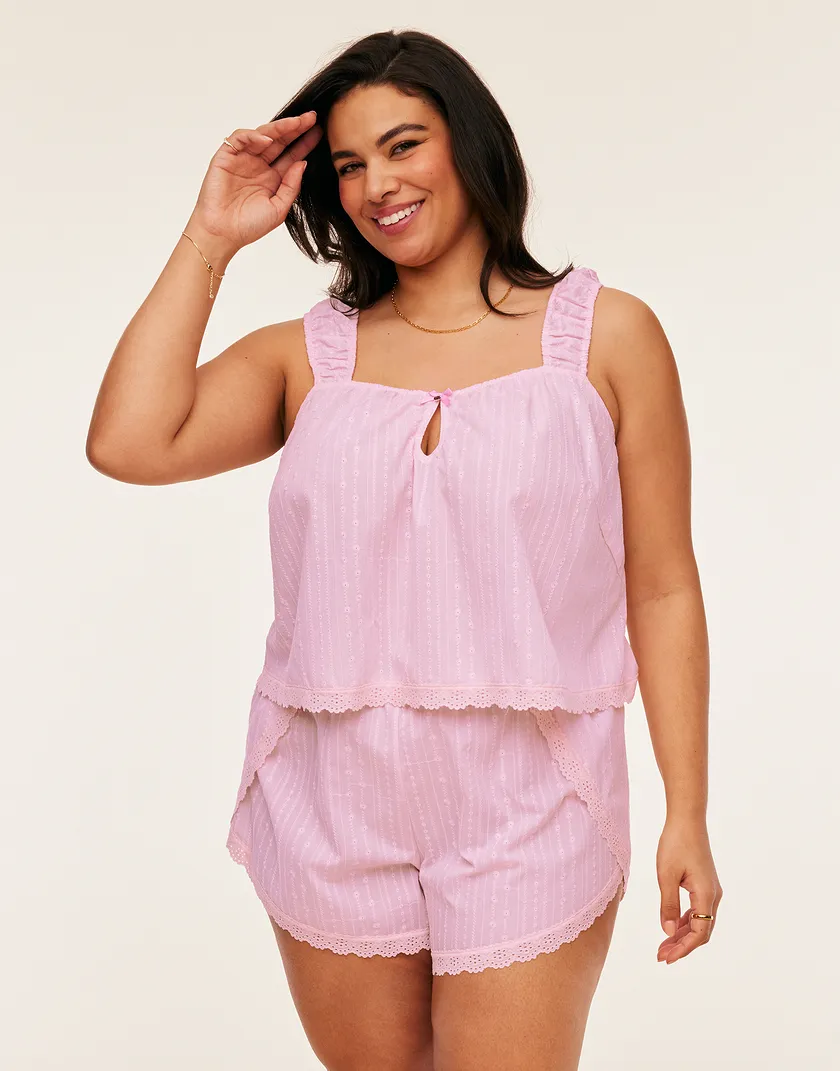 Christabel Light Pink Plus sleepwear bundle Model 2