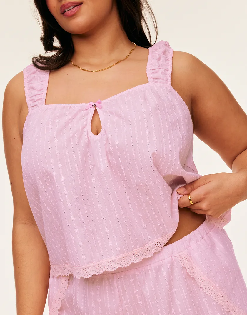 Christabel Light Pink Plus sleepwear bundle Model 5