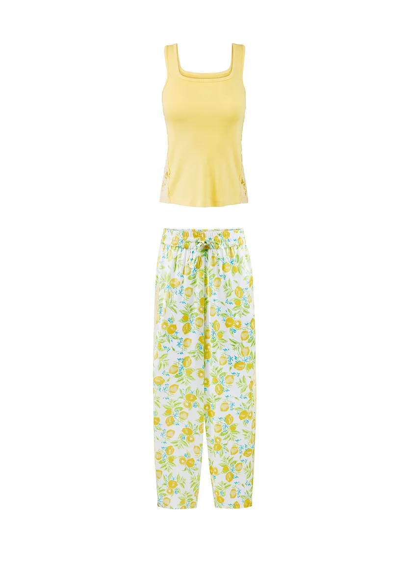 Delenia Light Yellow sleepwear bundle Still 2
