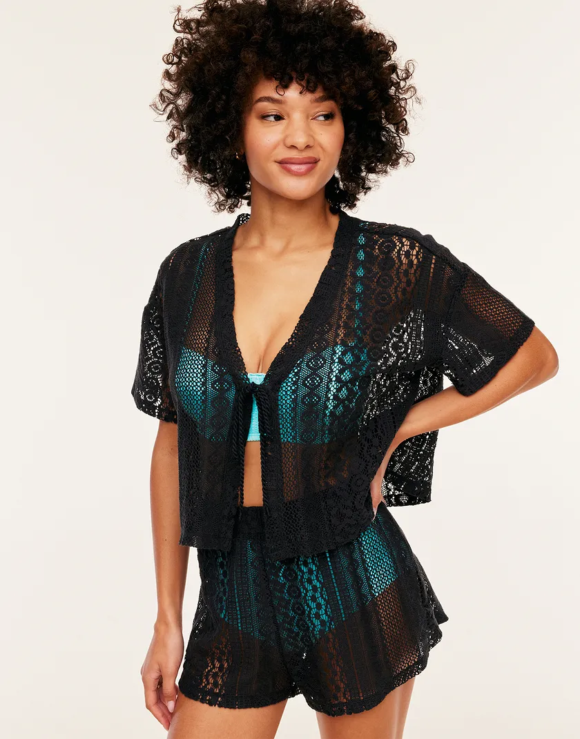 Nika Black swimwear bundle Model 1