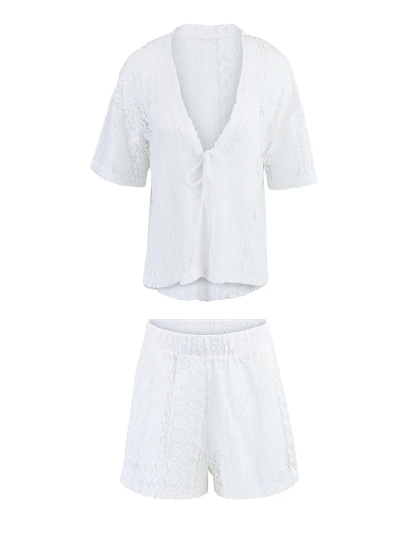 Nika White swimwear bundle Still 3