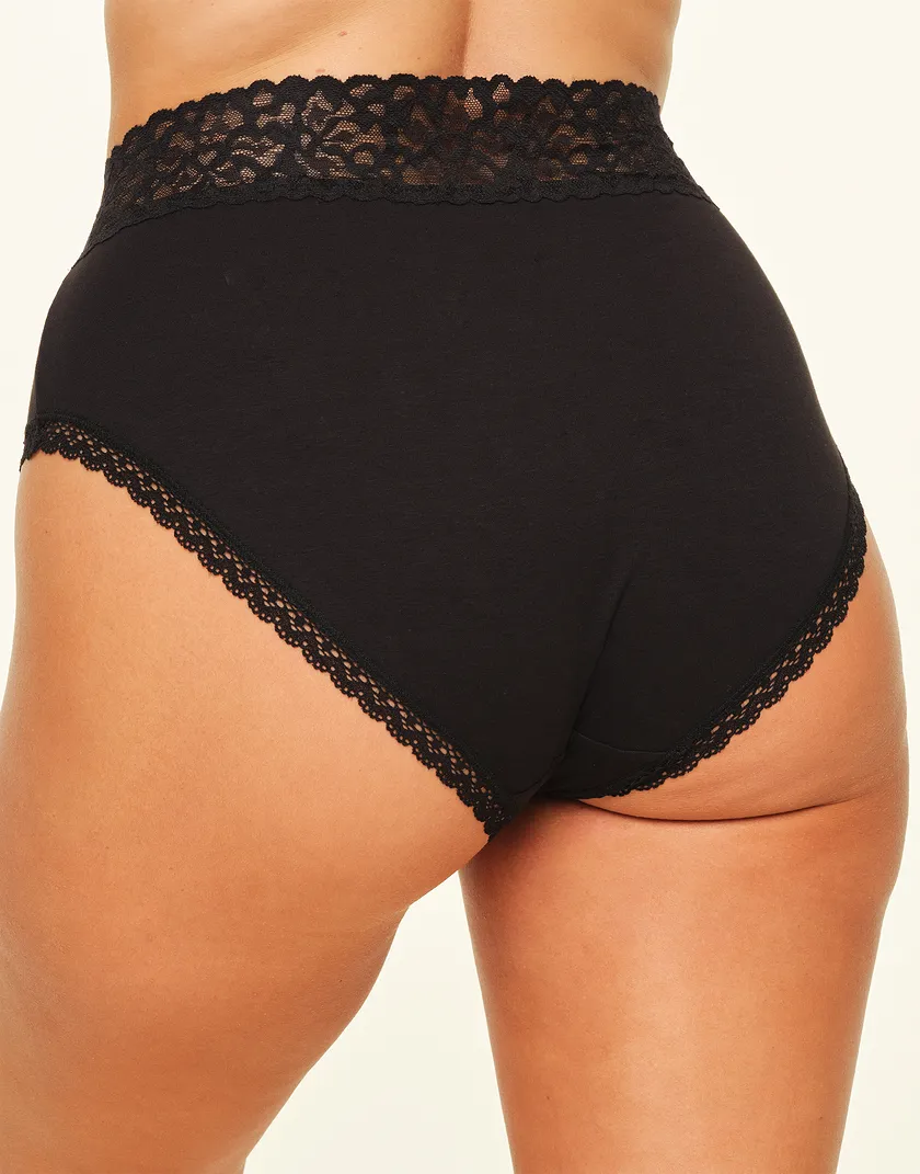Coleen B1 Hipster Black Plus panty bundle Model 2