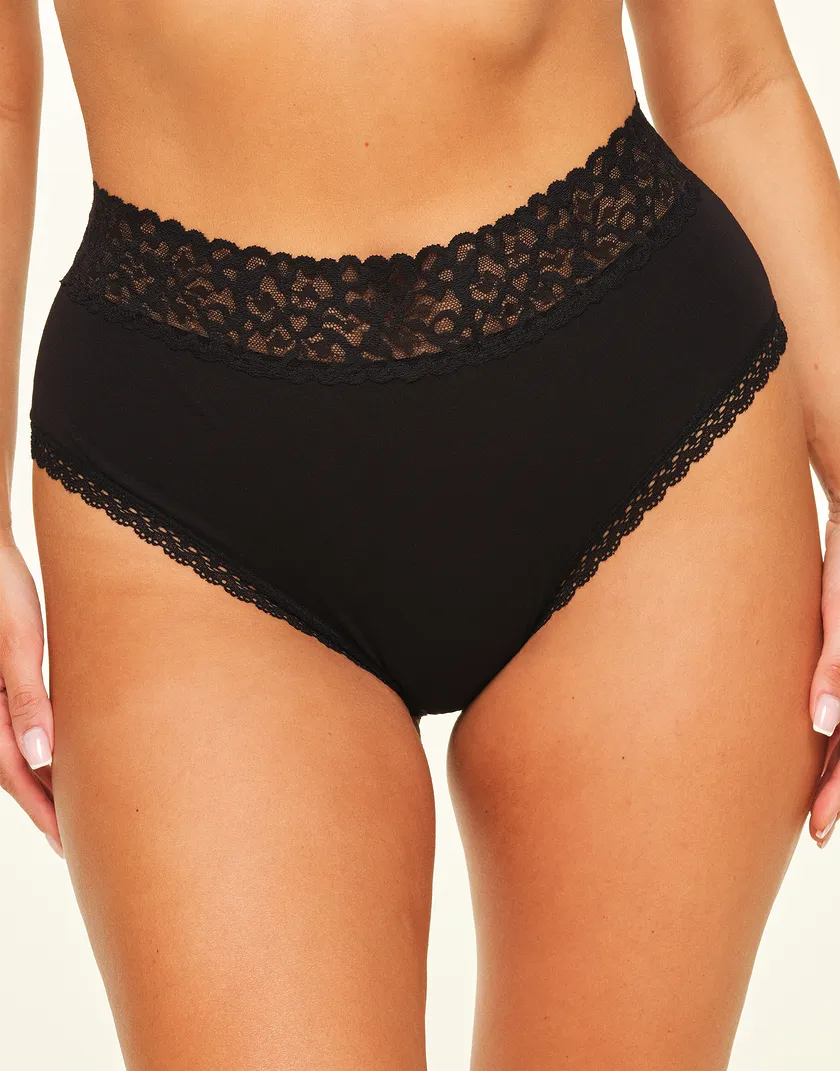 Coleen B1 Hipster Black Plus panty bundle Model 5