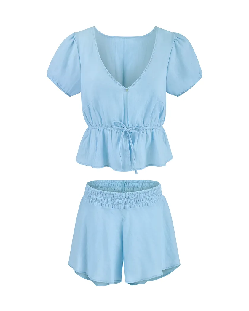 Elisabetta Medium Blue sleepwear bundle Still 2