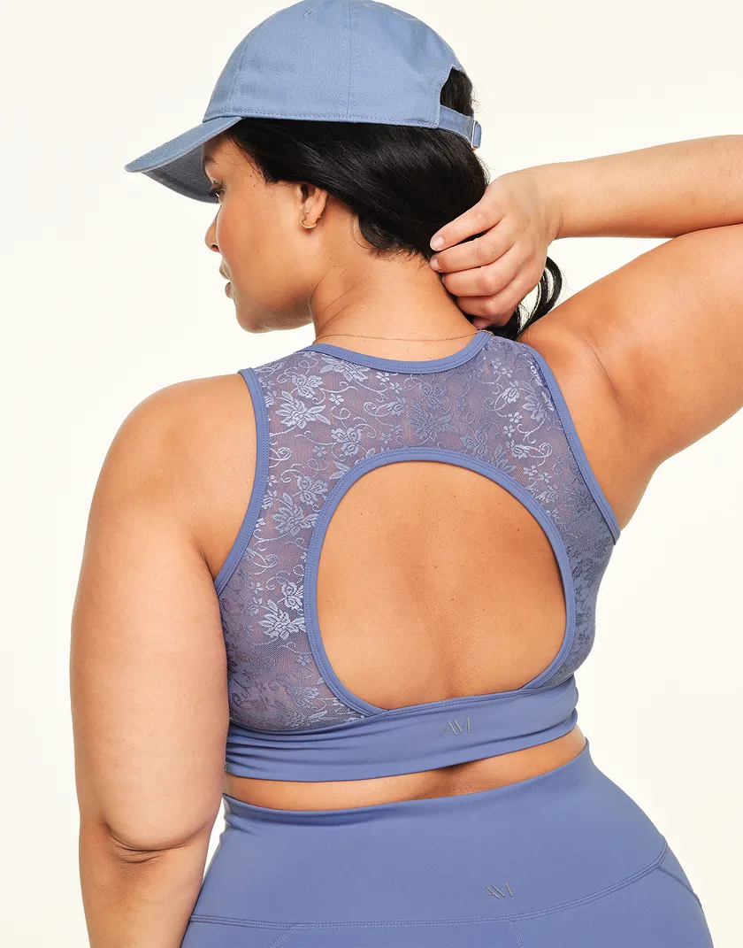 Evelin Dark Blue Plus Contour activewear bundle Model 5