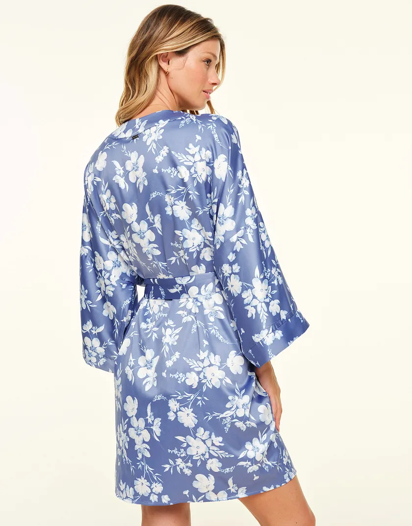 Izabella B1 Floral Blue sleepwear bundle Model 6