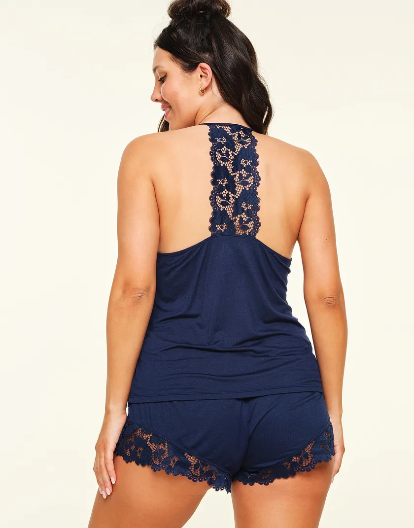 Jacky Dark Blue Plus sleepwear bundle Model 2