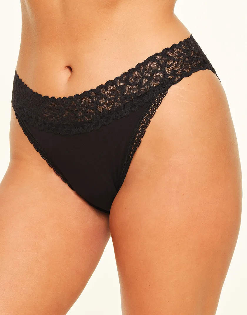 Joany B1 Bikini Black Plus panty bundle Model 4