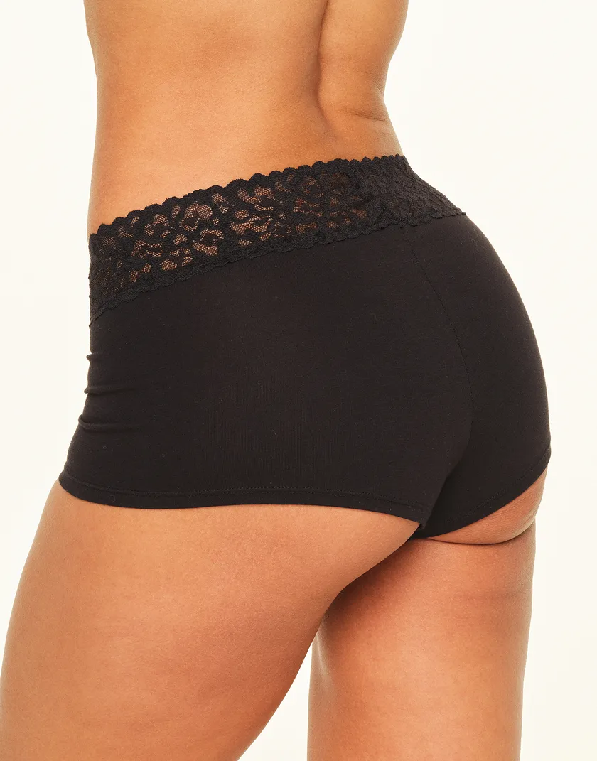 Leandra B1 Bikini Black panty bundle Model 2