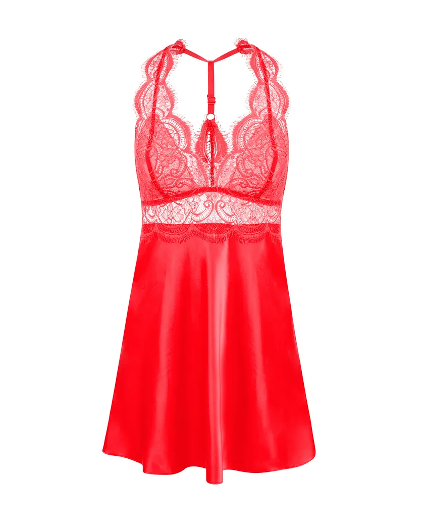Zandy Dark Red 2 lingerie bundle Still 2