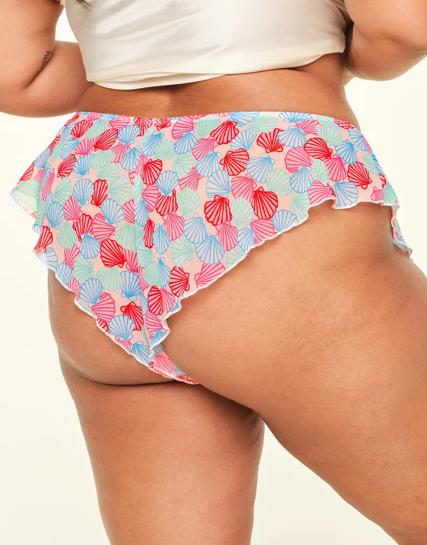 Graciela Cheeky Novelty Pink Plus panty bundle Model 2