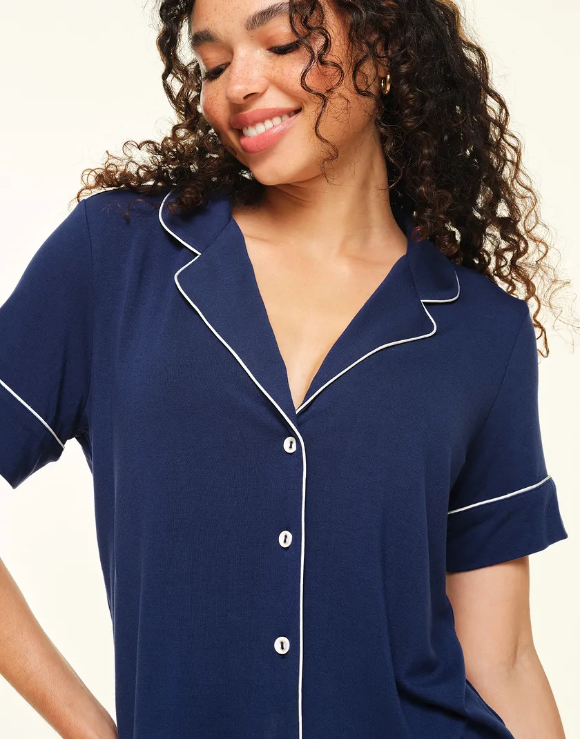 Jane B1 Dark Blue sleepwear bundle Model 4