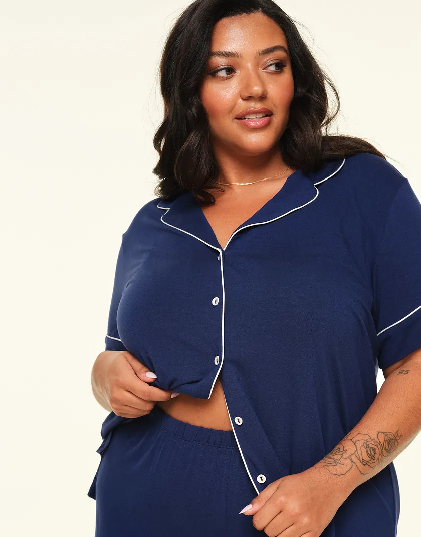 Jane B1 Dark Blue Plus sleepwear bundle Model 5