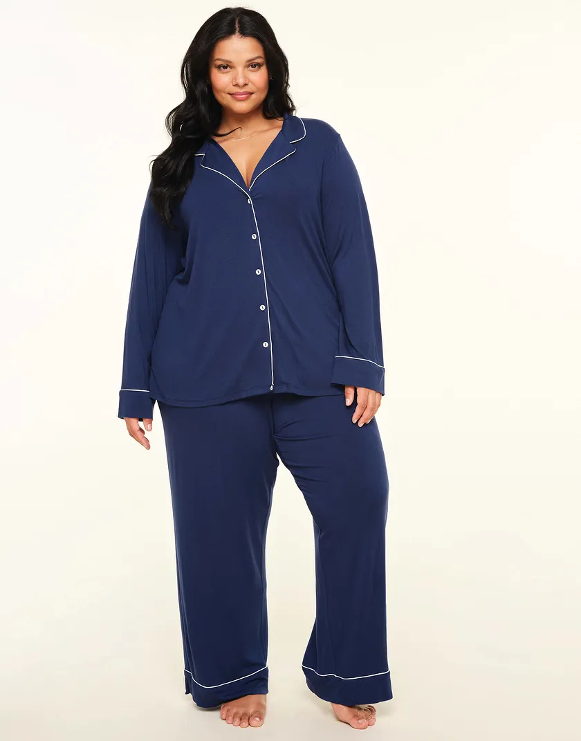 Matilda B1 Dark Blue Plus sleepwear bundle Model 2