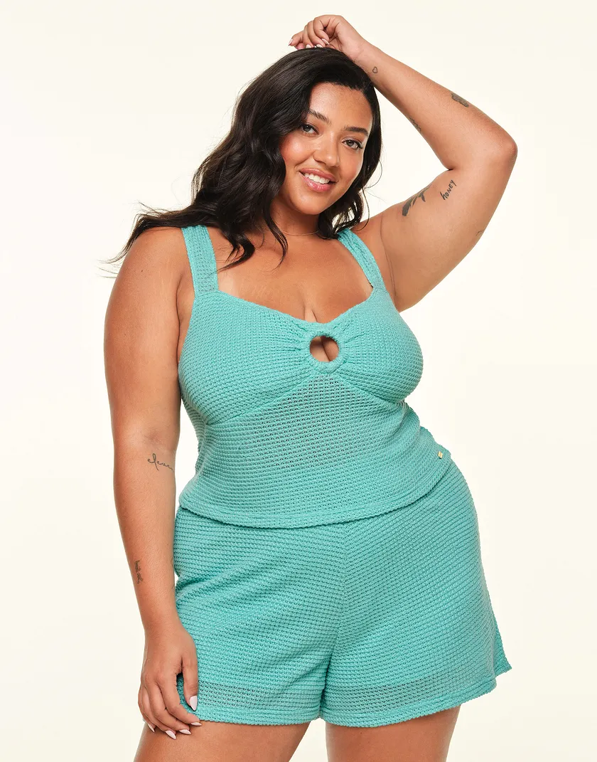 Sandra Medium Green Plus lounge bundle Model 2