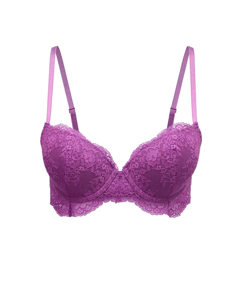 Olisa Dark Purple 4 Push Up bra bundle Still 4