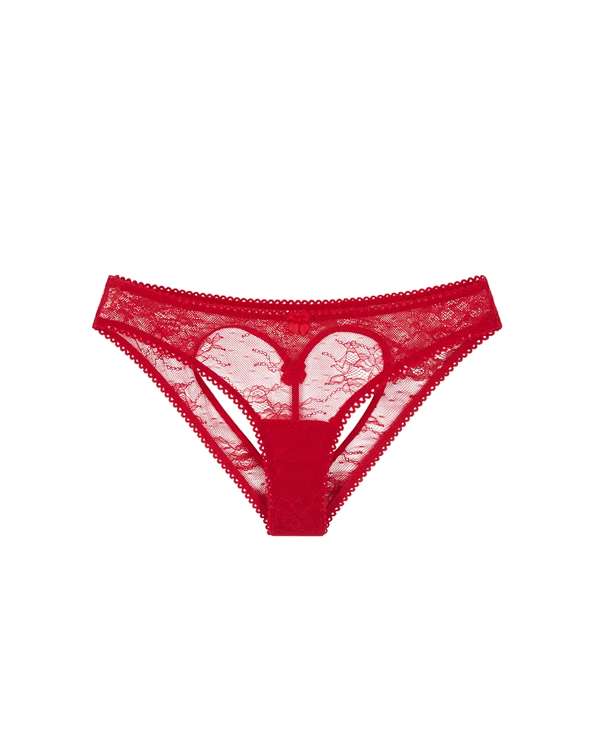 Amore Cheeky Dark Red panty bundle Still 3