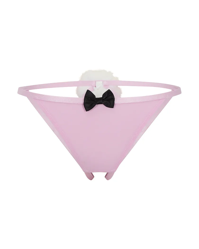 Jessica Panty Crotchless Medium Pink panty bundle Still 3