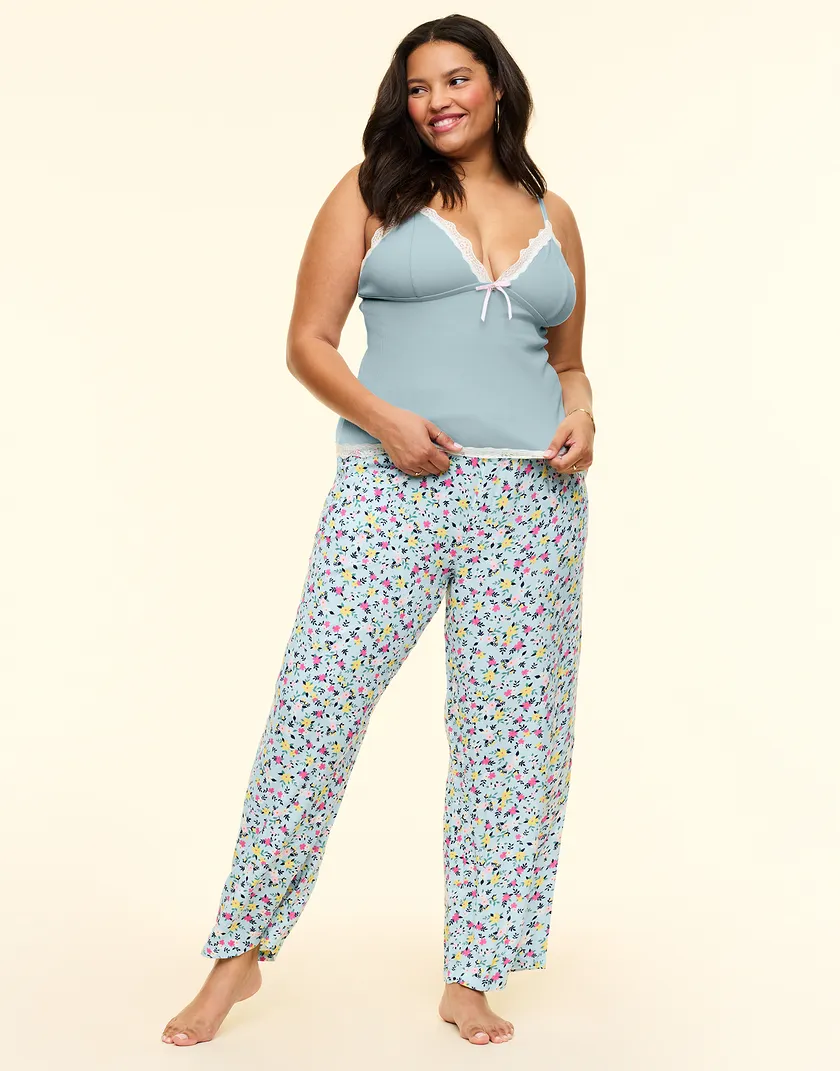 Bryony Light Blue Plus sleepwear bundle Model 2