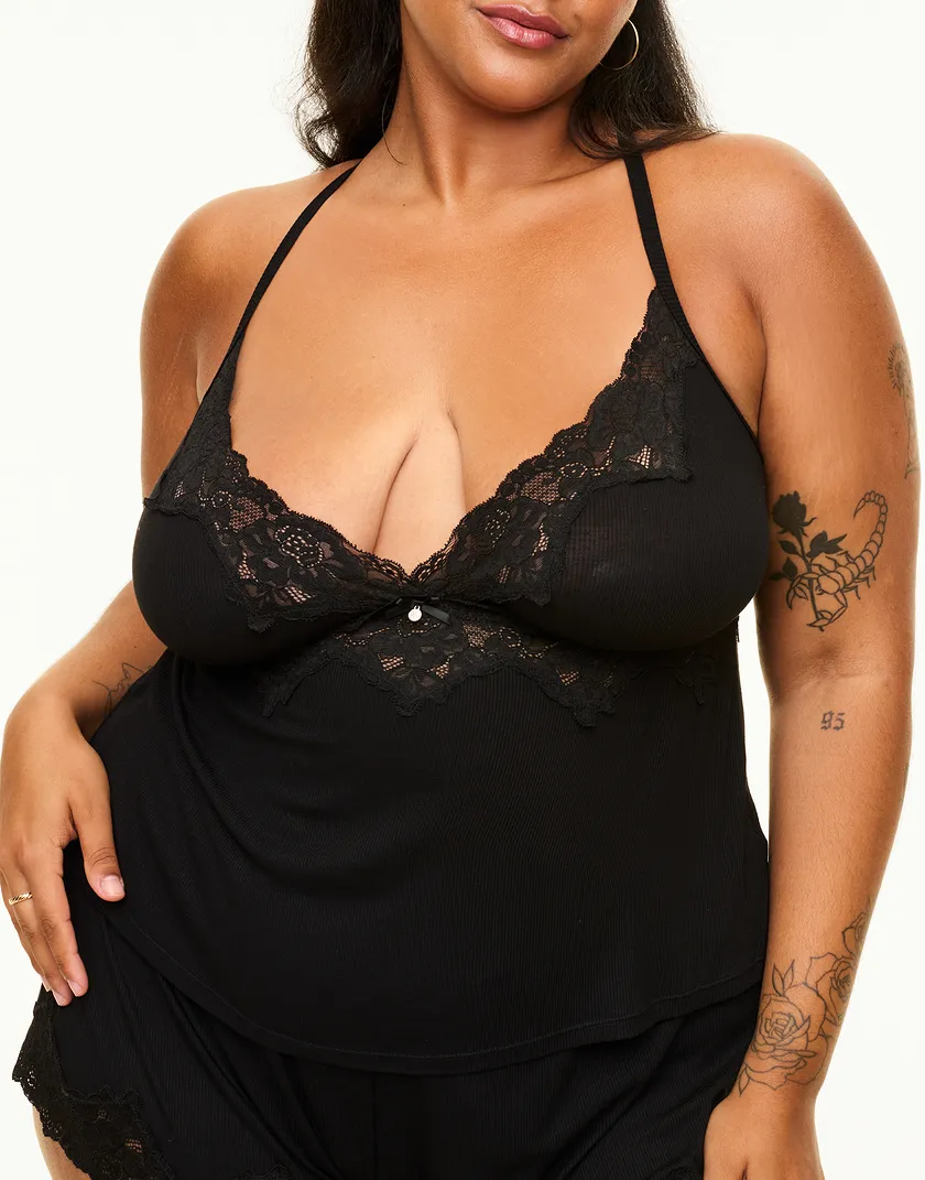 Lora Black Plus sleepwear bundle Model 5