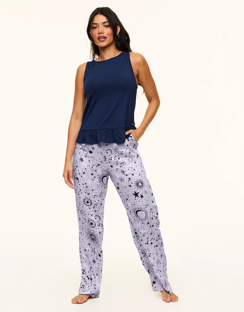 Aerys Dark Blue sleepwear bundle Model 1