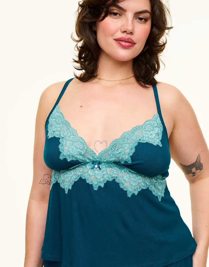 Lora Dark Blue Plus sleepwear bundle Model 5
