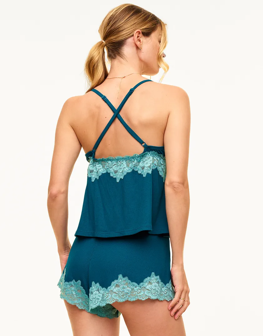 Lora Dark Blue sleepwear bundle Model 6