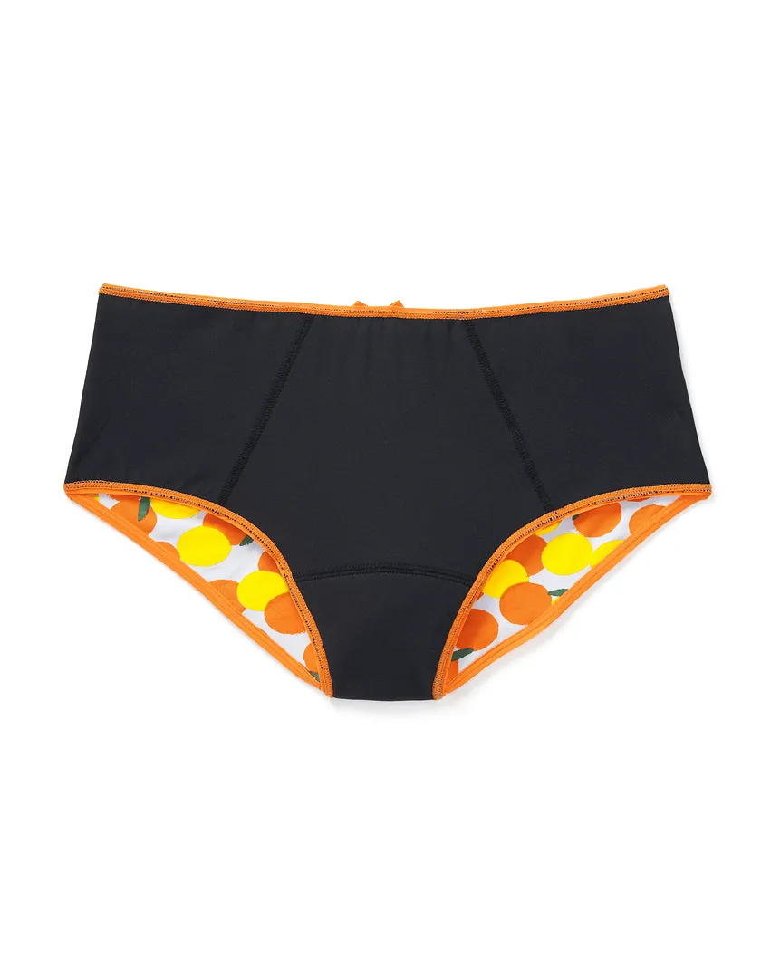 Blake Midi Brief Convo Orange panty bundle Still 2