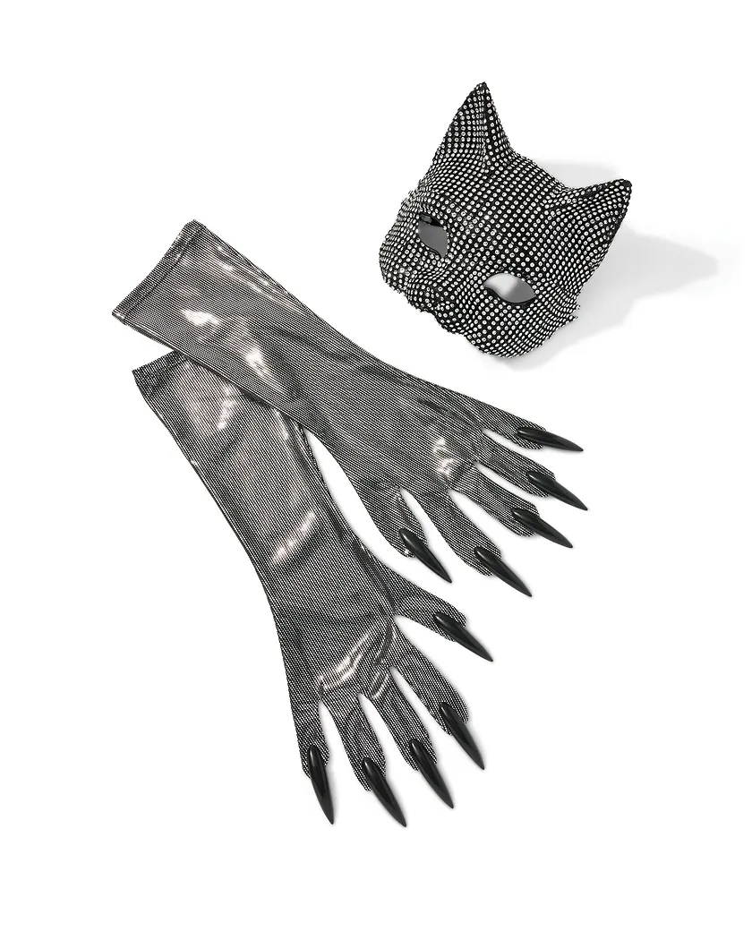 Cat Mask and Gloves accessory bundle Still 2
