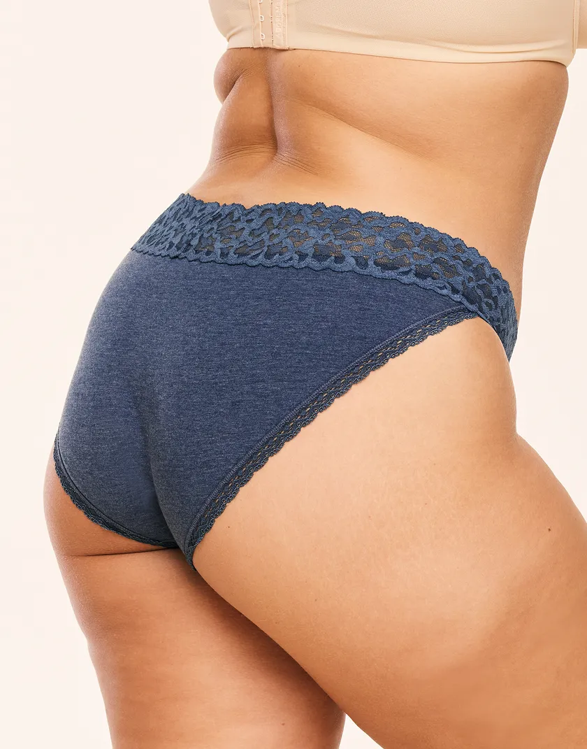Joany B1 Bikini Dark Blue Plus panty bundle Model 2