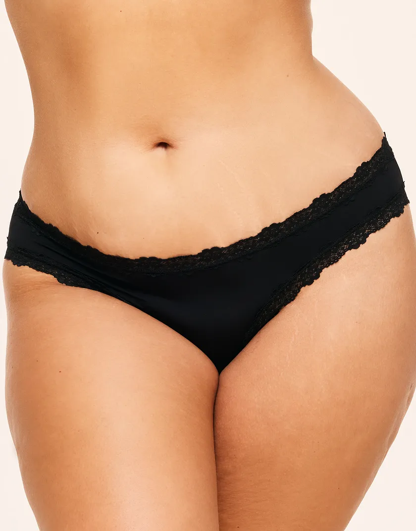 Lana Bikini Black Plus panty bundle Model 5